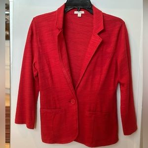 Nordstrom Caslon knit blazer. Like new.